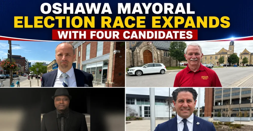 Oshawa Mayoral Election Race Expands With Four Candidates